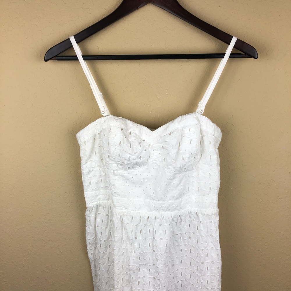 American Eagle Womens Dress, White Lace Size 6 - Picture 2 of 8